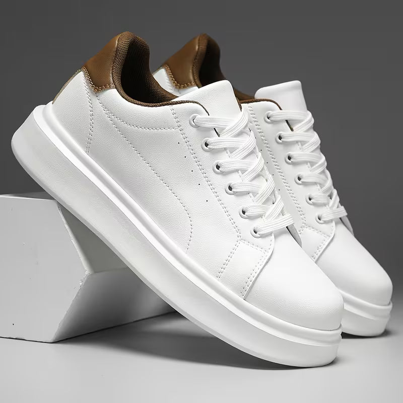 Men’s White Platform Sneakers