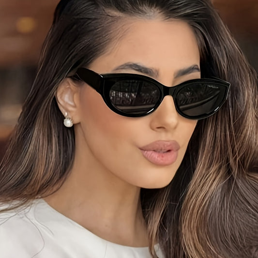 20pcs Occhiali Da Vista Fashion Cat Eye Black Cat Eye Per Donne - Design Hip-Hop Elegante Con Lenti Dure, Perfetto Per Shopping E Attività | Set Di Accessori Alla Moda | Materiale pz, Accessori Eleganti | Occhiali Da Vista Alla Moda | Lenti Di Poliocarbon