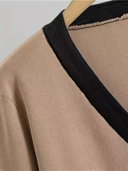 Moda Donna 2025 Nian Nian Nuovo Abito Cardigan Vestito con Pantaloni a Gamba Larga Calze Gratuite Una Perfetta Combinazione a Quattro Pezzi è la Migliore Scelta per Feste, Maglioni da Donna, Musthaves da Spiaggia, Abiti da Festa, Borsa a Twist, Coppia Por