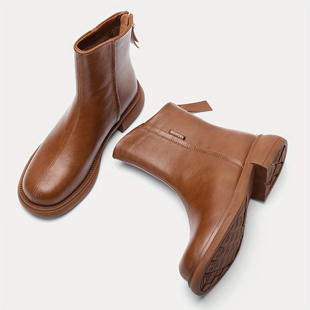 Nuove Stivali Sottili da Donna per Autunno e Inverno con Suola Spessa, Stivali Cilindrici Dritti 3429