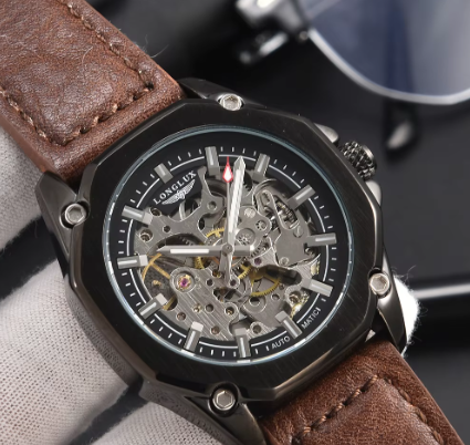Men’s Skeleton Automatic Watch