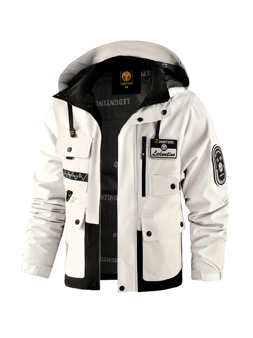 Linea Uomo+ Elegance – Giacca Sottile con Cappuccio Uomo Primavera Autunno