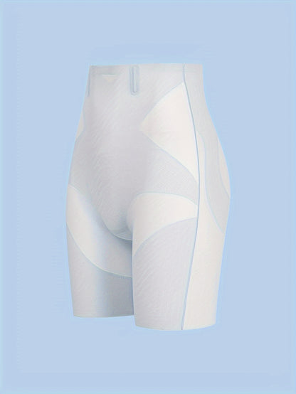 Un paio di leggings ultra sottili a vita alta con rilievo trasparente sul retro.