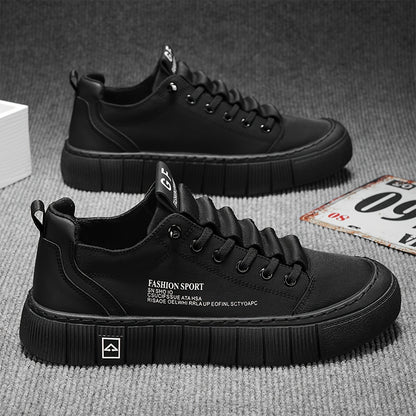 Scarpe da Ginnastica Uomo Basse e Robuste - Suola in PVC Spessa Beige & Nero, Scarponcini Retro con Lacci per Streetwear a Trazione Ammortizzata, Versatili Tutte le Stagioni Ideali per Casual, Outdoor ed Everyday (Grigio/Beige) – Tomaia Resistente Tessuto