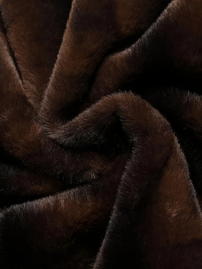 Lisen OBM Giacca Invernale Uomo con Fodera in Pelliccia di Lusso - Cappotto a Collo Alto e Zip Completa, Interno Nero/Marrone/Beige, Logo Dorato, Lavabile a Mano per Uomini Maturi, Idealmente adatto al Freddo & Occasioni Formali, Abbigliamento Invernale p