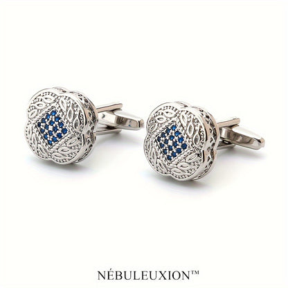 2 pezzi di gemelli per camicia, per matrimonio/banchetto/cerimonia/affari, il regalo migliore per gli uomini