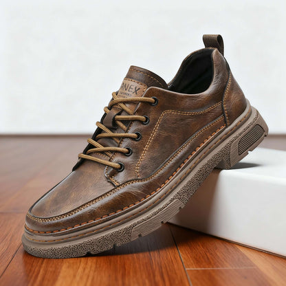 Velion Minimal Leather Sneakers