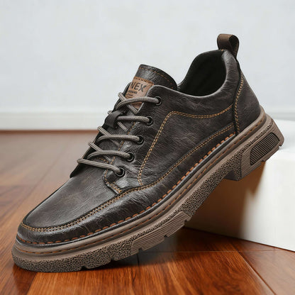 Velion Minimal Leather Sneakers