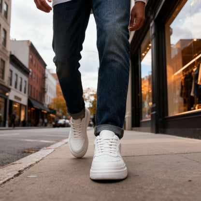 Jay Grant Leather Sneakers