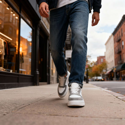 Jay Grant Leather Sneakers