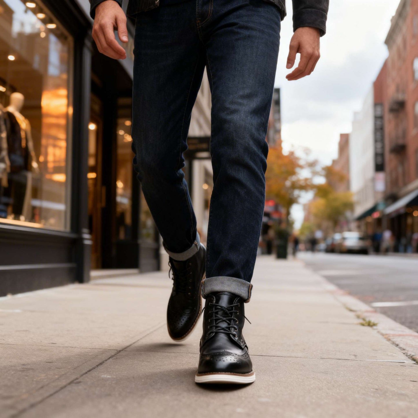 Cohen Forbes Leather Brogue Sneakers