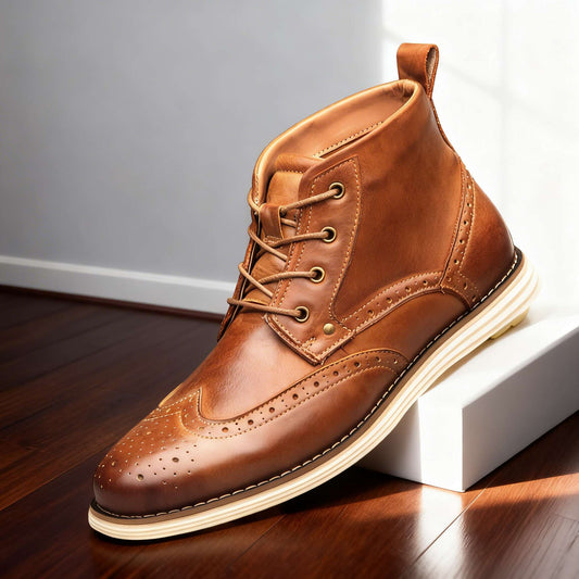 Cohen Forbes Leather Brogue Sneakers