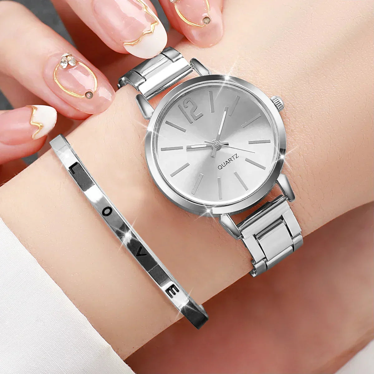 Nova™ – Bold Elegance Watch + bracelet
