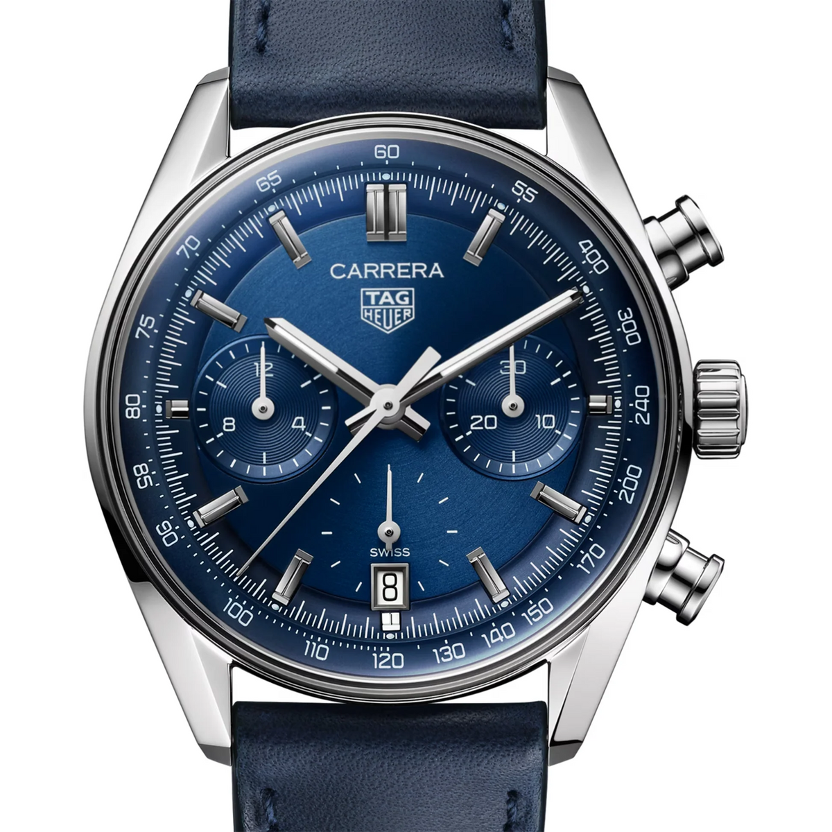 Carrera Heritage Automatic Chronograph 39mm – Blue