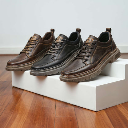Velion Minimal Leather Sneakers