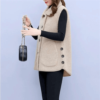 Velvique Sleeveless Coat