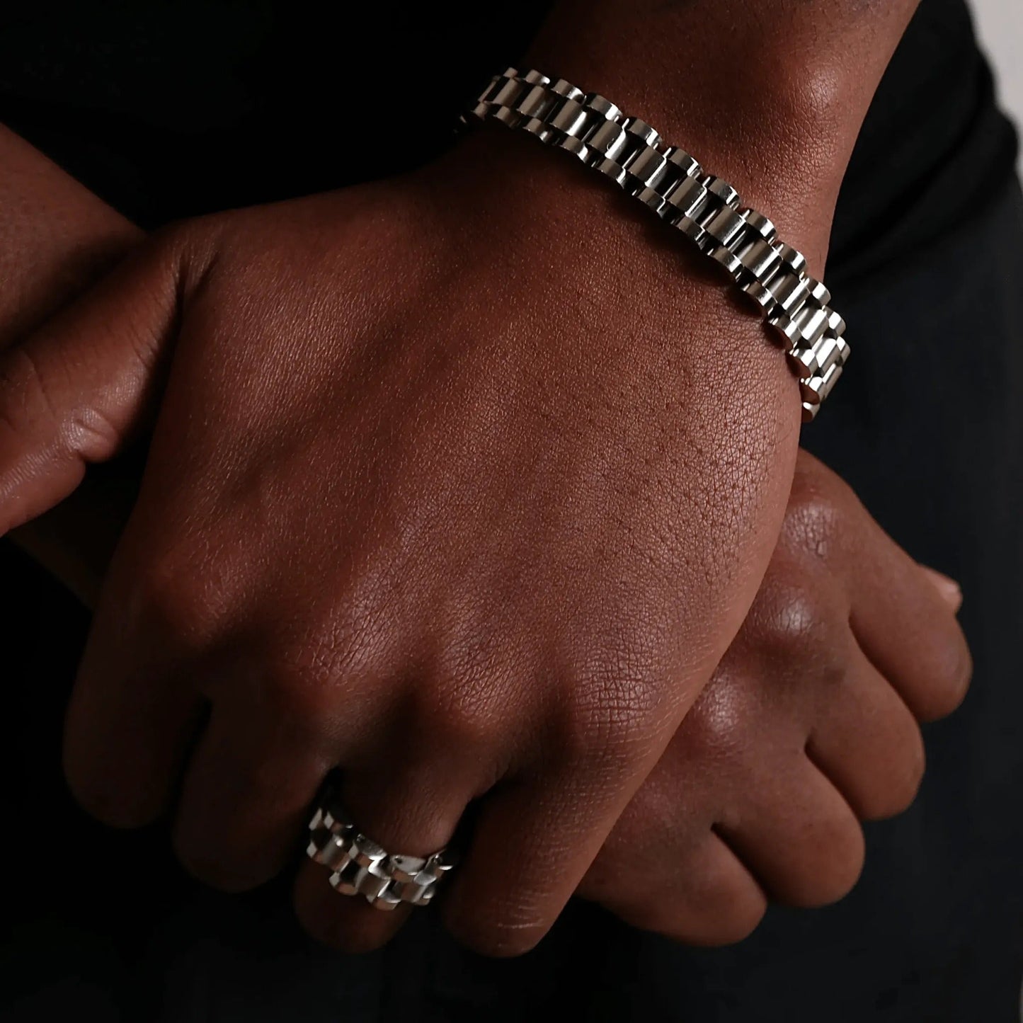 Rolex Bracelet (Silver)