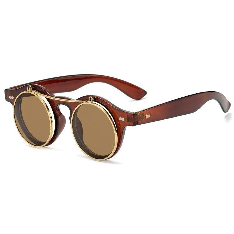 Men’s Retro Flip-Up Sunglasses