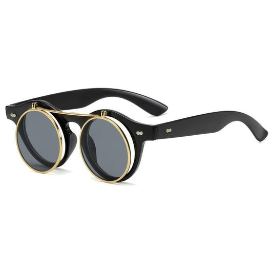 Men’s Retro Flip-Up Sunglasses