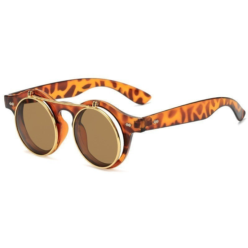 Men’s Retro Flip-Up Sunglasses