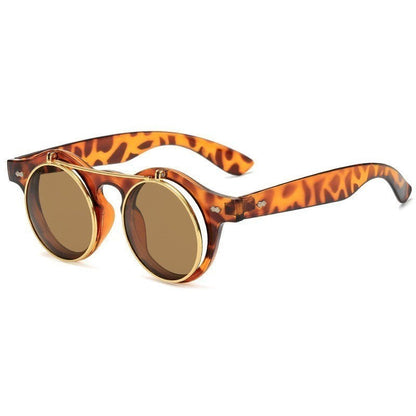 Men’s Retro Flip-Up Sunglasses