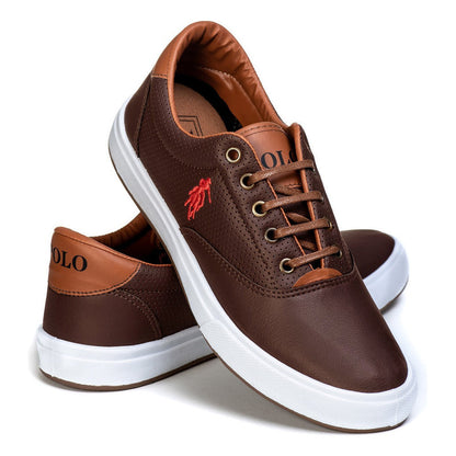 Men’s  Leather Casual Sneakers