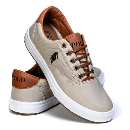 Men’s  Leather Casual Sneakers
