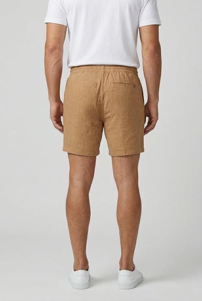 Men’s Tan Drawstring Shorts