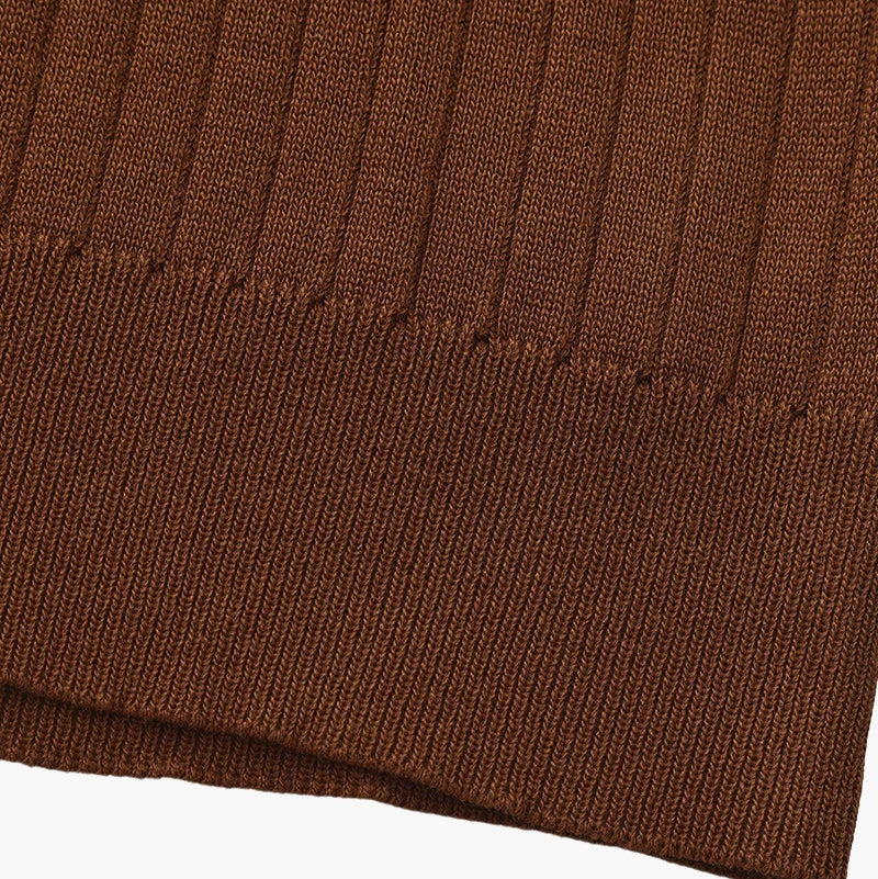 Men’s Ribbed Knit Polo